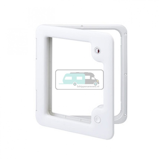 [OCS_0417026] Thetford Serviceluik 3 35x30cm Wit-80 NLK/ZA zonder Slot/Cilinder