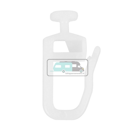 [OCS_A0003923L] Gordijnrunner Nylon met Haak 20st.