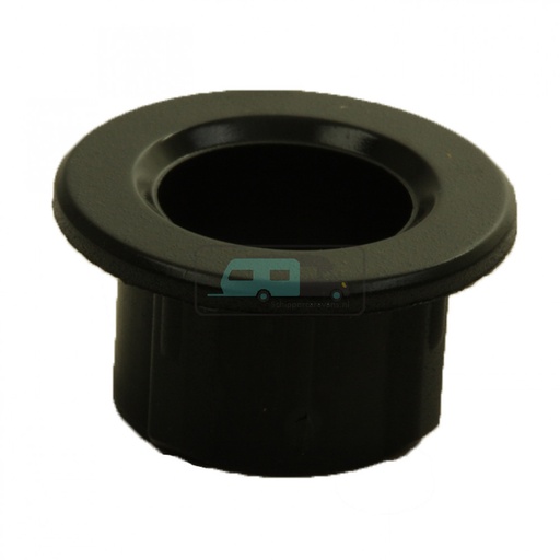 [OCS_0803041B] Doorvoer huls zwart van de spanjoletstang Hobby