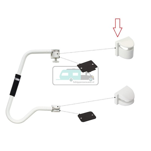 [OCS_0803123] Fiamma Beschermkap Security Bovenkant 46 Pro