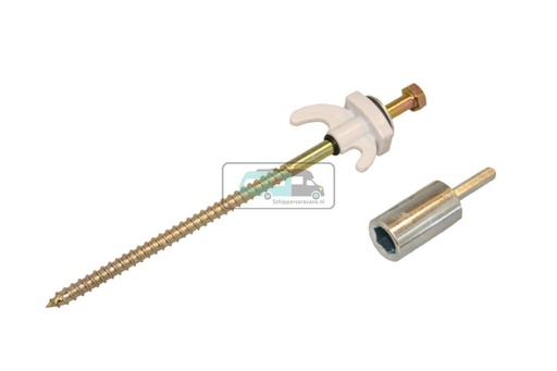 [OCS_A0034693] Tentharing Drill Schroef met Verloop Koffer 20st