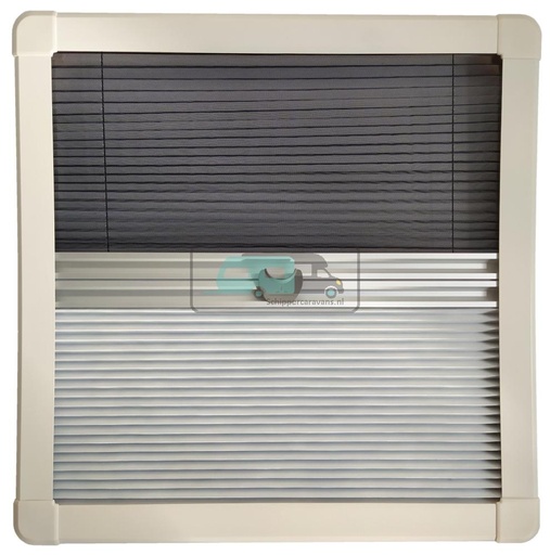 [OCS_A0035074] Horrex Rechte Duo Plissé R5000 Crèmewit 524x534