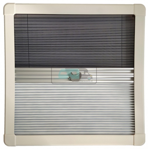 [OCS_0815559] Horrex Rechte Duo Plissé R5000 Crèmewit 852x349