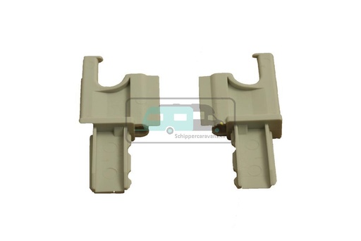 [OCS_0816033B] Dometic Combirollo 2001 Eindstuk Grijs L+R