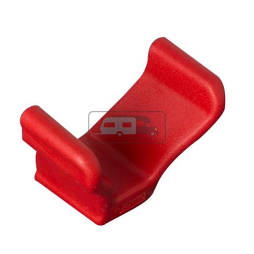 [OCS_A9907332L] Fiamma Eindkap voor fietsgoot. rood.