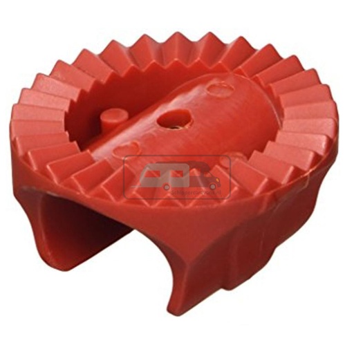 [OCS_0902021B] Fiamma Getande klem voor XLA fietsdrager.  rood.