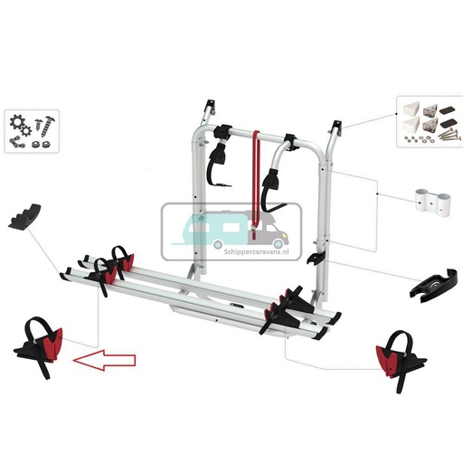 [OCS_A0024484] Fiamma Carry-Bike Garage Wielklem Links