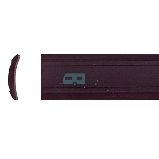 [OCS_A0034471L] Inlegbies Donkergrijs 12mm 10m