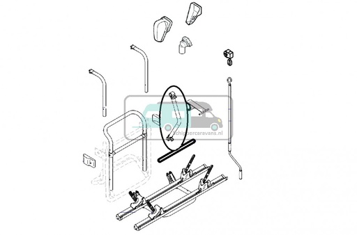 [OCS_0906124] Thule lift tie tube 1500602048