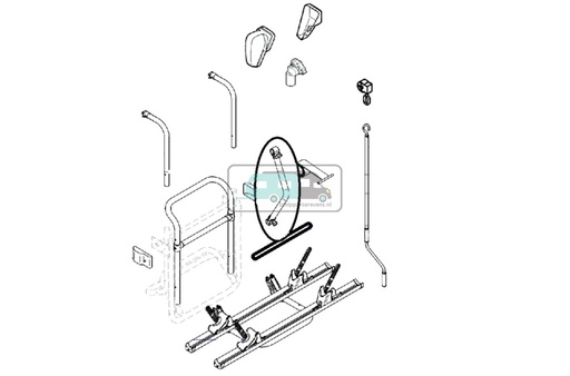 [OCS_A9902455] Thule lift tie tube 1500602048