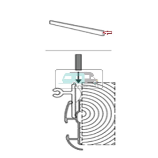[OCS_A0005946] Thule Adapter voor Hobby 2015