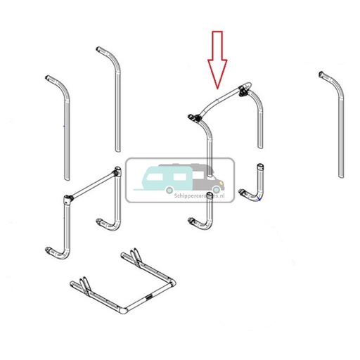 [OCS_A9902483] Thule Elite G2 SV arms + crossbar 1500602638