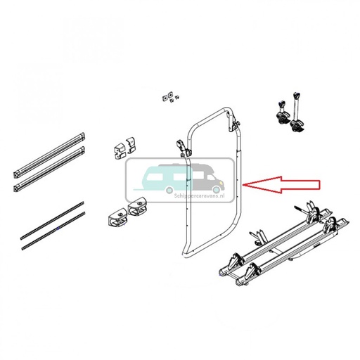 [OCS_0906206] Thule Elite VAN XT Frame 