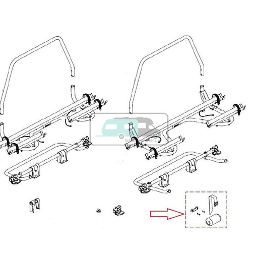 [OCS_0906225] Thule Caravan Smart Eriba Touring  Bevestiging