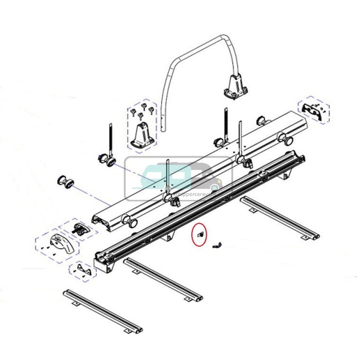 [OCS_0906245] Thule VeloSlide Wheel Assembly