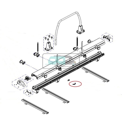 [OCS_A0023733] Thule VeloSlide Wheel Guide 