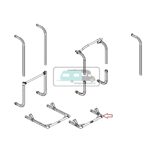 [OCS_A0028168] Thule Elite G2 One Bike Platform zonder Rail 
