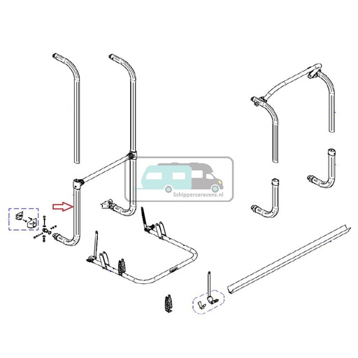 [OCS_A0015268] Thule Elite G2 Frame zwart