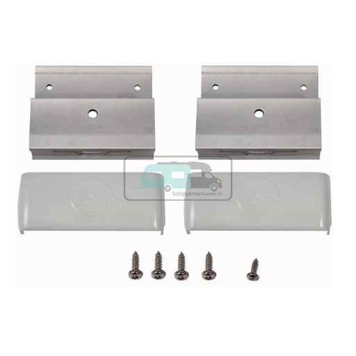 [OCS_0906298] Thule Roof Rack Bevestigingskappen Grijs