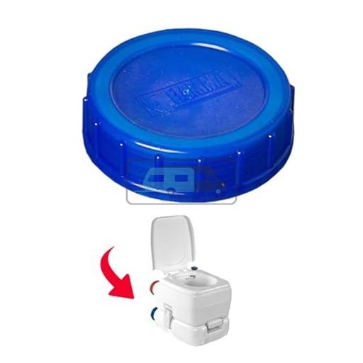 [OCS_A9900073] Fiamma Bi-Pot Draaidop Ondertank Blauw