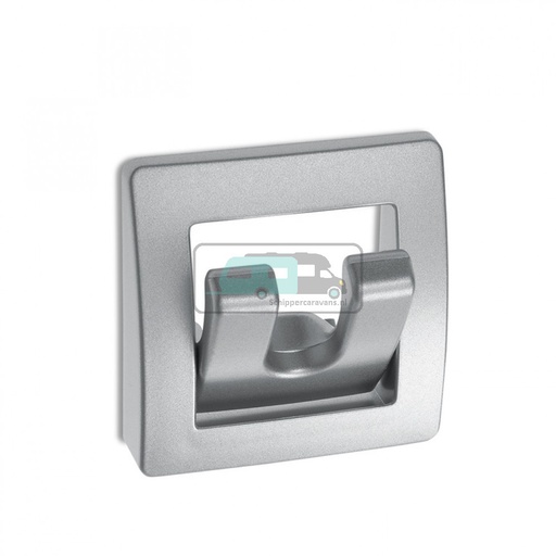 [OCS_1114019B] Kapstok 2-Haaks Inklapbaar Mat Chroom