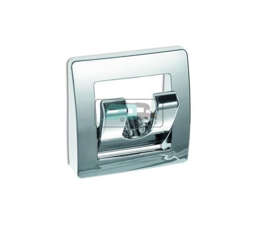 [OCS_A0033458L] Kapstok 2-Haaks Inklapbaar Hoogglans Chroom