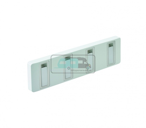 [OCS_1114026] Kapstok Uitklapbaar 4-Haaks ND-Design