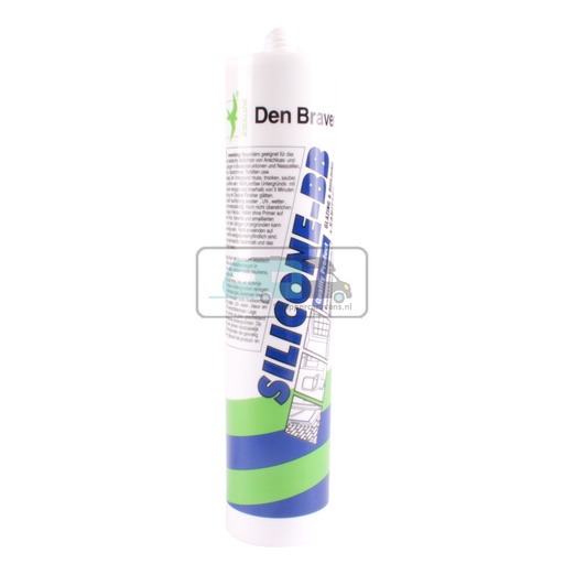 [OCS_1120022] Den Braven Siliconenkit BB+Sanitair Transparant-Grijs 310ml