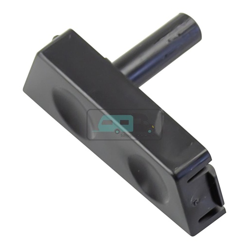 [OCS_A9904457] Dometic Knop Deurvergrendeling Linker Scharnier Zwart RM8551/8505