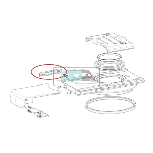 [OCS_A0030680] Dometic CT3000 Lock Slider
