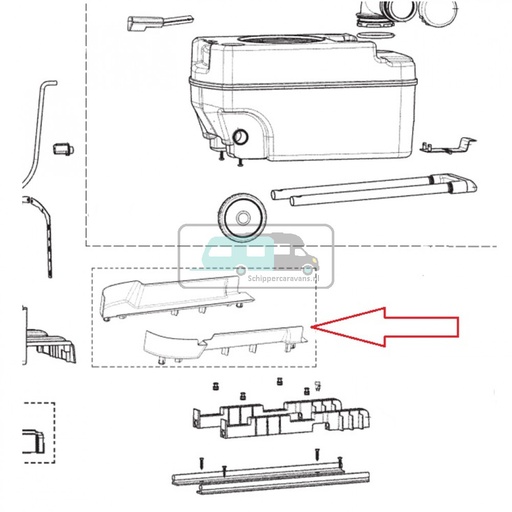 [OCS_1133339] Dometic CTS4110 Drager Rechts En Links