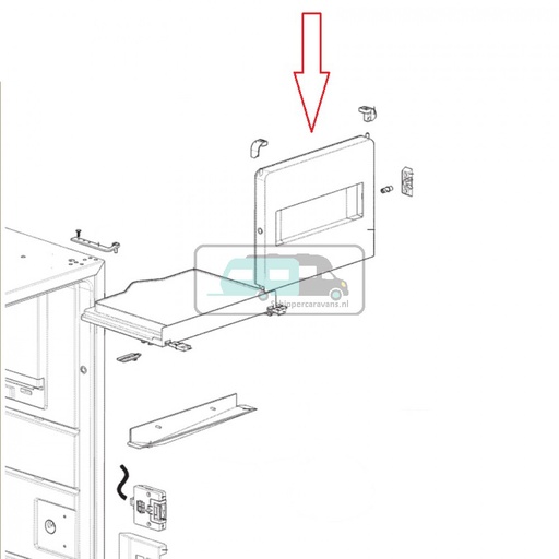 [OCS_1133364] Dometic RML9335  Diepvrieskompartiment