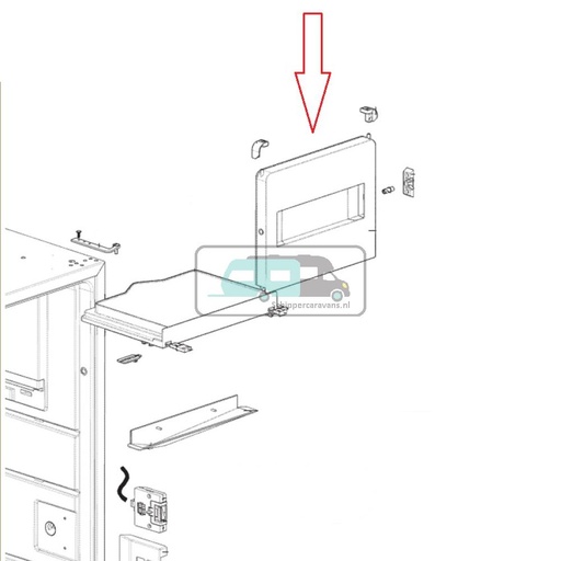 [OCS_A9903247] Dometic RML9335  Diepvrieskompartiment