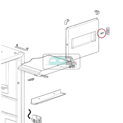 [OCS_A0030394] Dometic RML9335 Pen Trekker Invriescompartiment