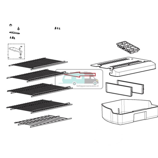 [OCS_A0025744] Dometic rooster boven verzinkt 459x220