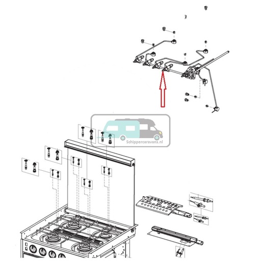 [OCS_A0030266] Dometic Gaskraan veiligheidsventiel Smev 1053105860