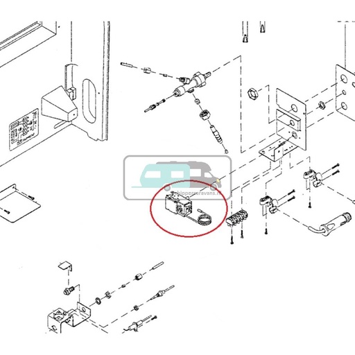 [OCS_A0030492] Dometic Thermostaat Electrisch RC1600