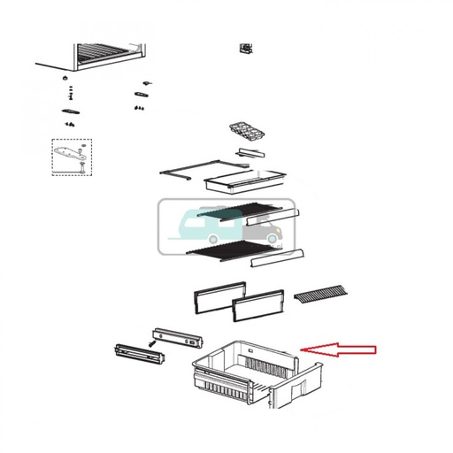 [OCS_1133493] Dometic Vershoudlade RML 9435