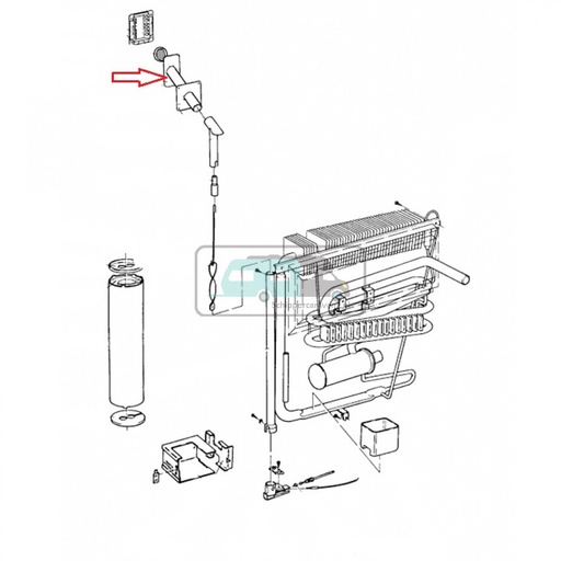 [OCS_1133505] Dometic Uitblaaspijp Compleet L100