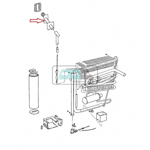 [OCS_A9905949] Dometic Uitblaaspijp Compleet L100