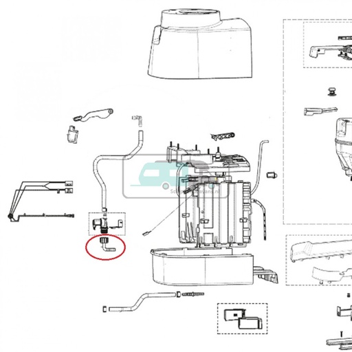[OCS_1133589] Dometic CTS4110 Hoekstuk Met Samenvoegingsmoer