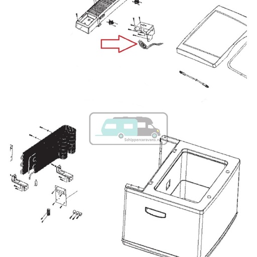 [OCS_A0030645] Dometic Koelbox C40 Thermostaat
