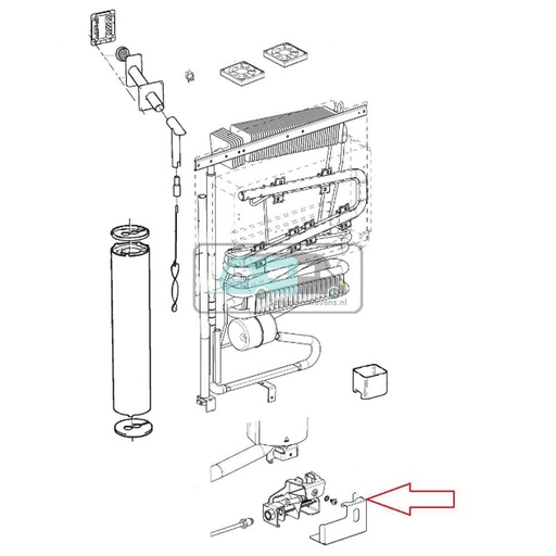 [OCS_A9907069] Dometic RM8501 Gasbrander Compleet