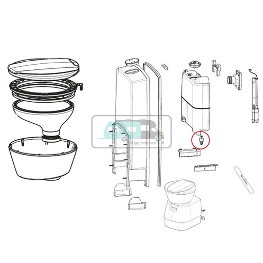 [OCS_1133648] Dometic CTW4110 Reed Sensor