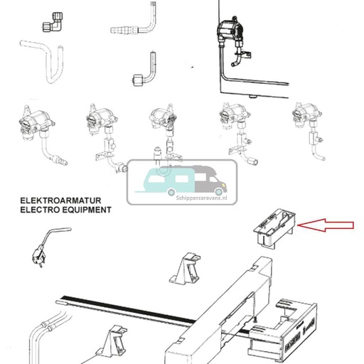 [OCS_A0015343] Dometic RM8501 Battery Box