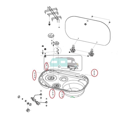 [OCS_A9903473] Dometic Montagekit MO7103