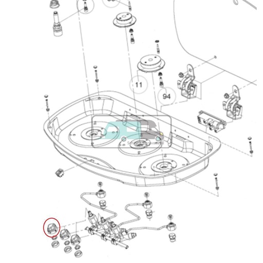 [OCS_A9903241] Dometic Draaiknop Kookplaat