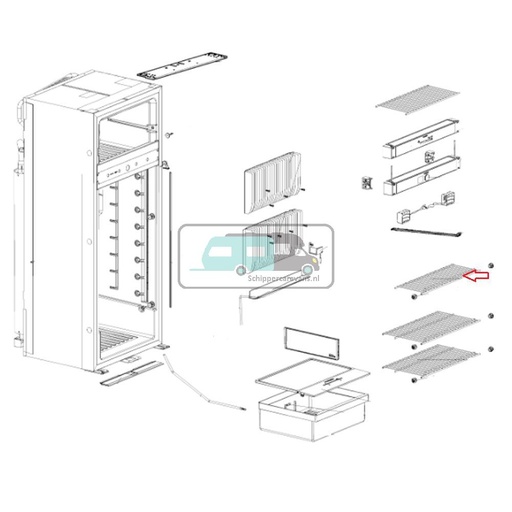 [OCS_A9903298] Dometic RM10.5 Boven Rooster