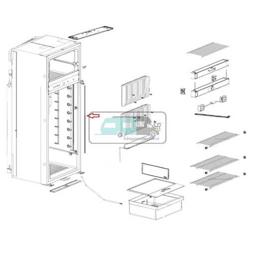 [OCS_A0026028] Dometic RM10.5 Verlichting