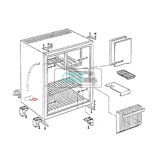 [OCS_A0025947] Dometic Kijkglaasje RM 4203